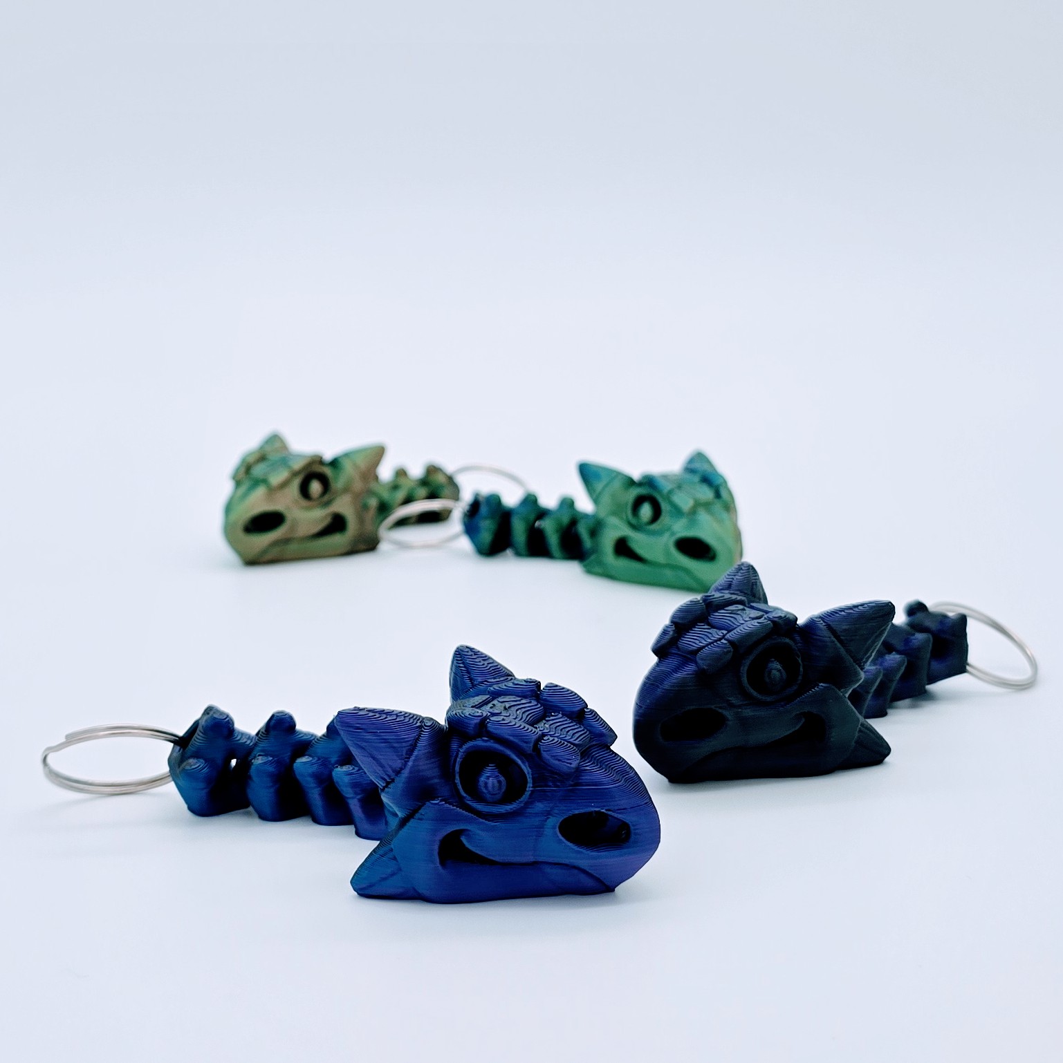 Ankylosaurus Schlüsselanhänger Ansicht 2